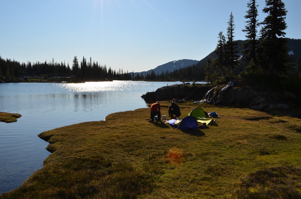 2011-08-07 Andrew Lake Backside Twin Lakes Hike Monashees